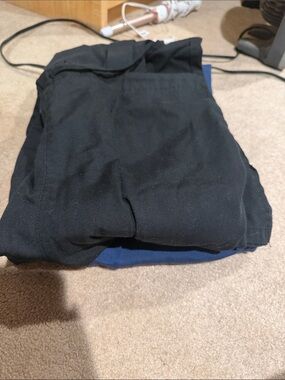 Black and Blue scrub pants
